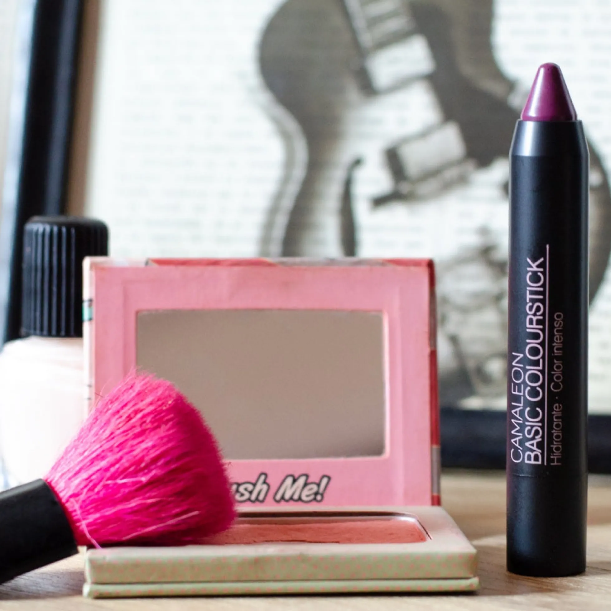 Pintalabios Berenjena Basic Colourstick 4g Camaleon Cosmetics