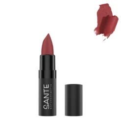 Pintalabios Mate 05 Velvet Red, Sante, 4,5g