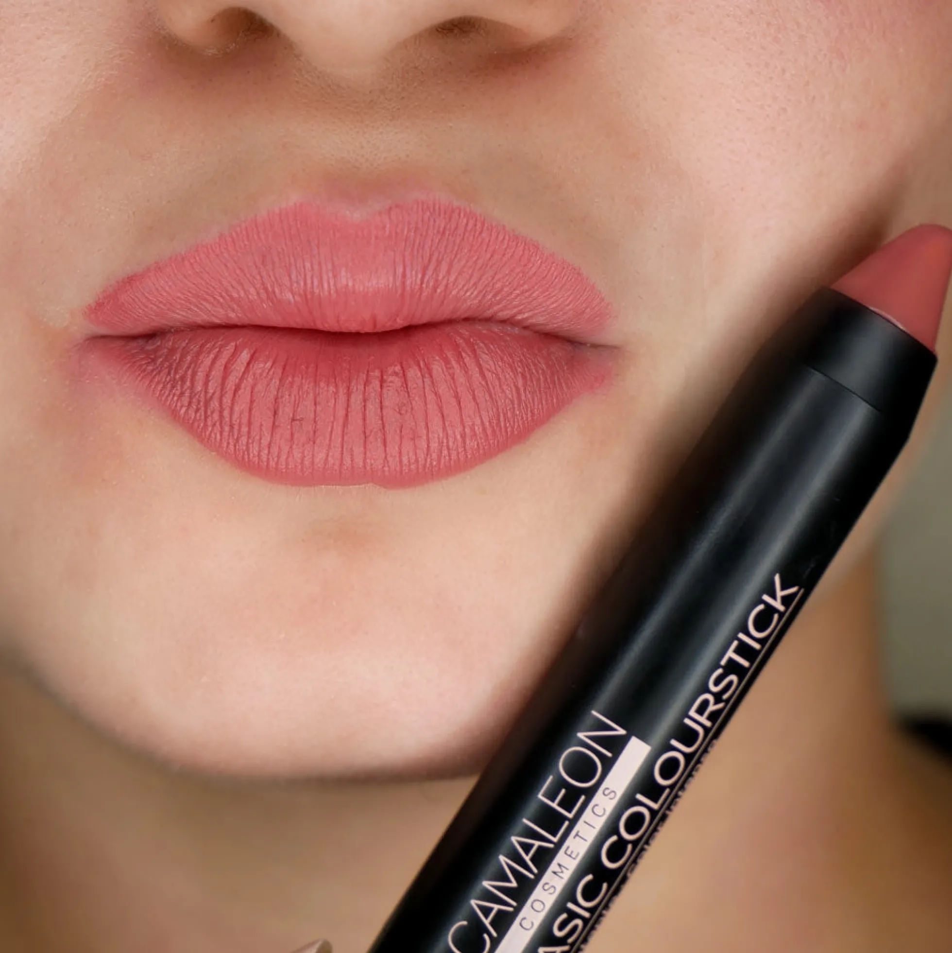 Pintalabios Nude Marrón Basic Colourstick 4g Camaleon Cosmetics