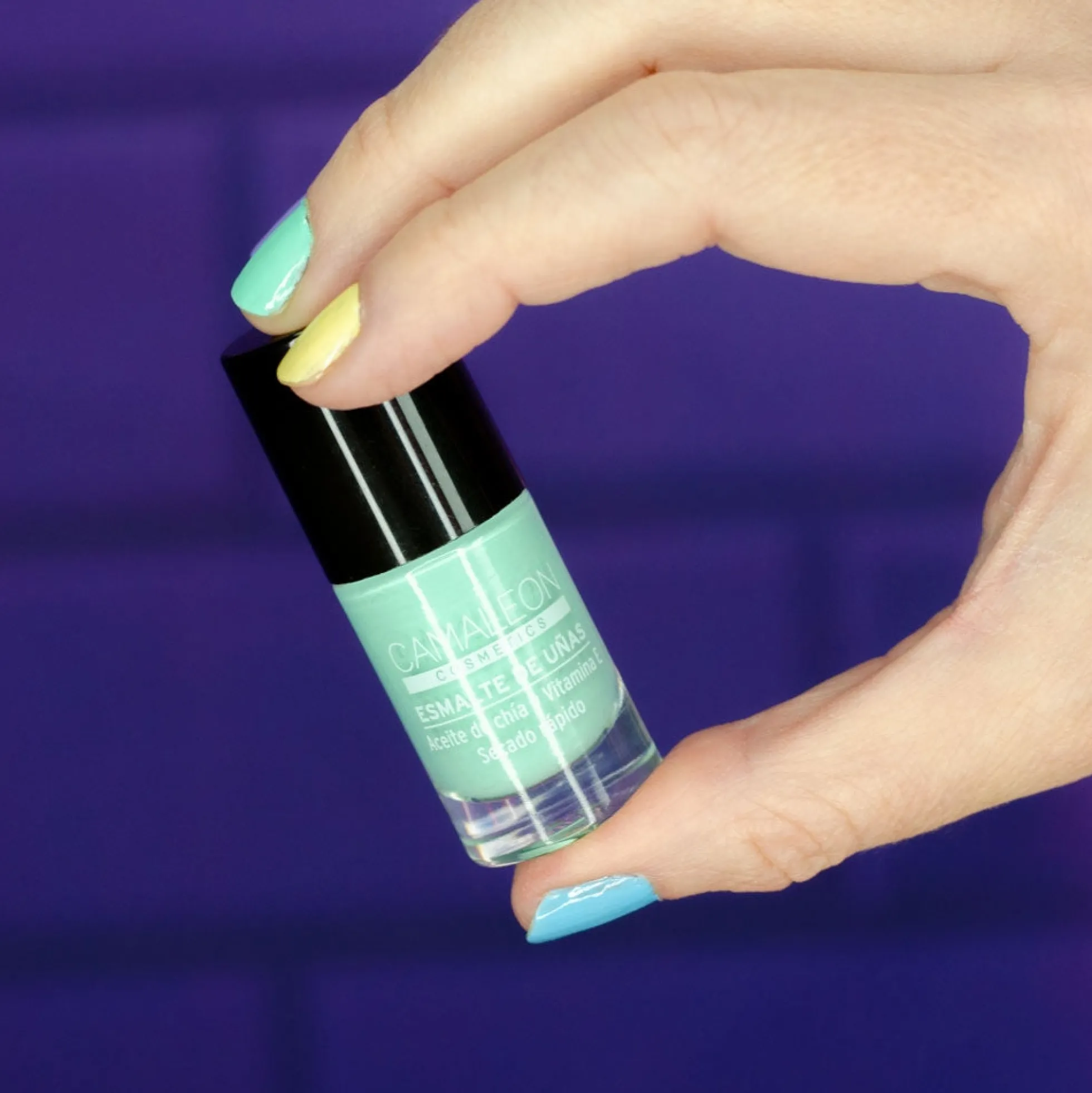 Pintauñas Verde Menta 6ml Camaleon Cosmetics
