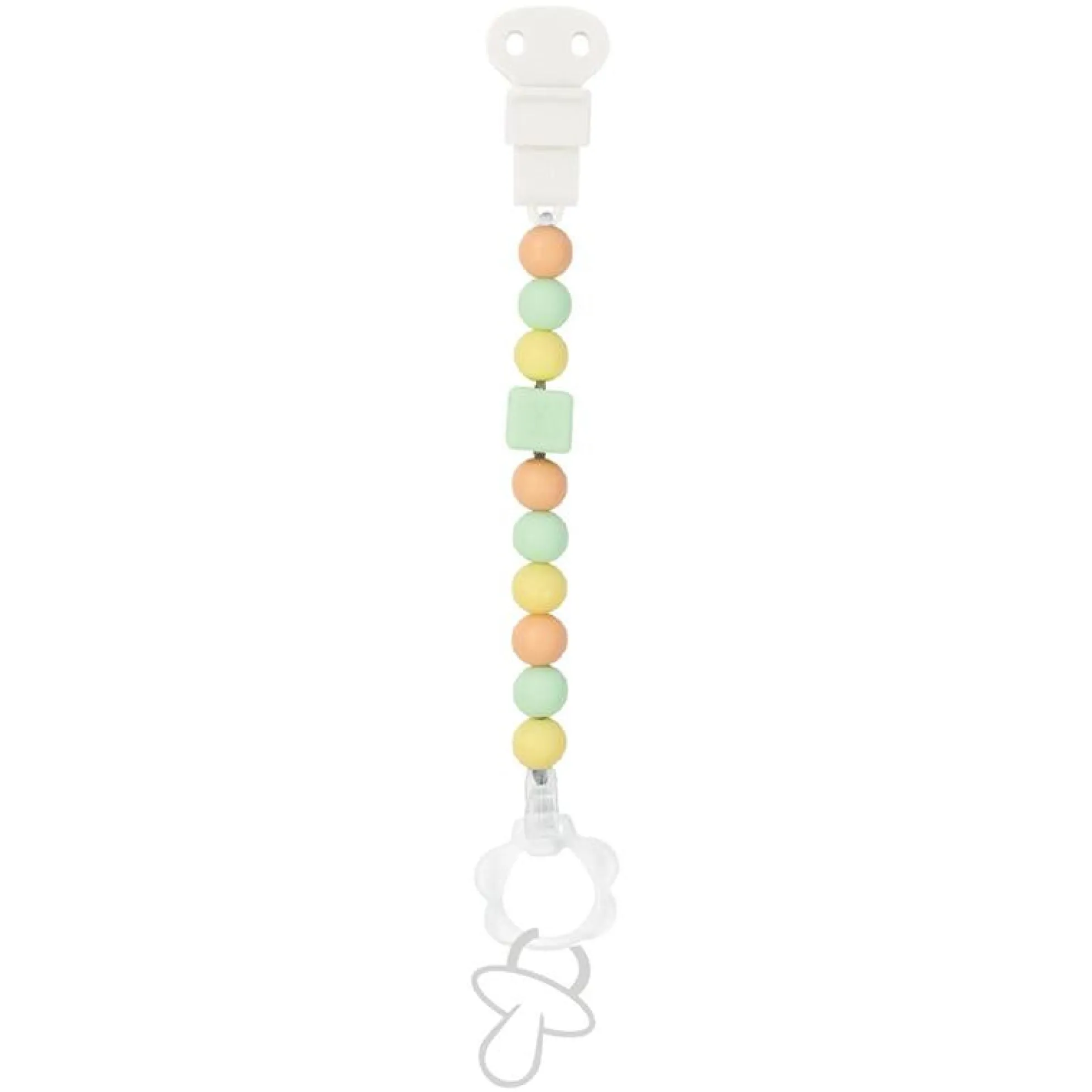 Pinza chupete(con clip de chupete) Doukidou Azul-Blanco