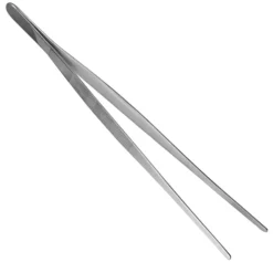 Pinzette Acero Inoxidable 300x15mm Profi Para Cocina Gastronomía