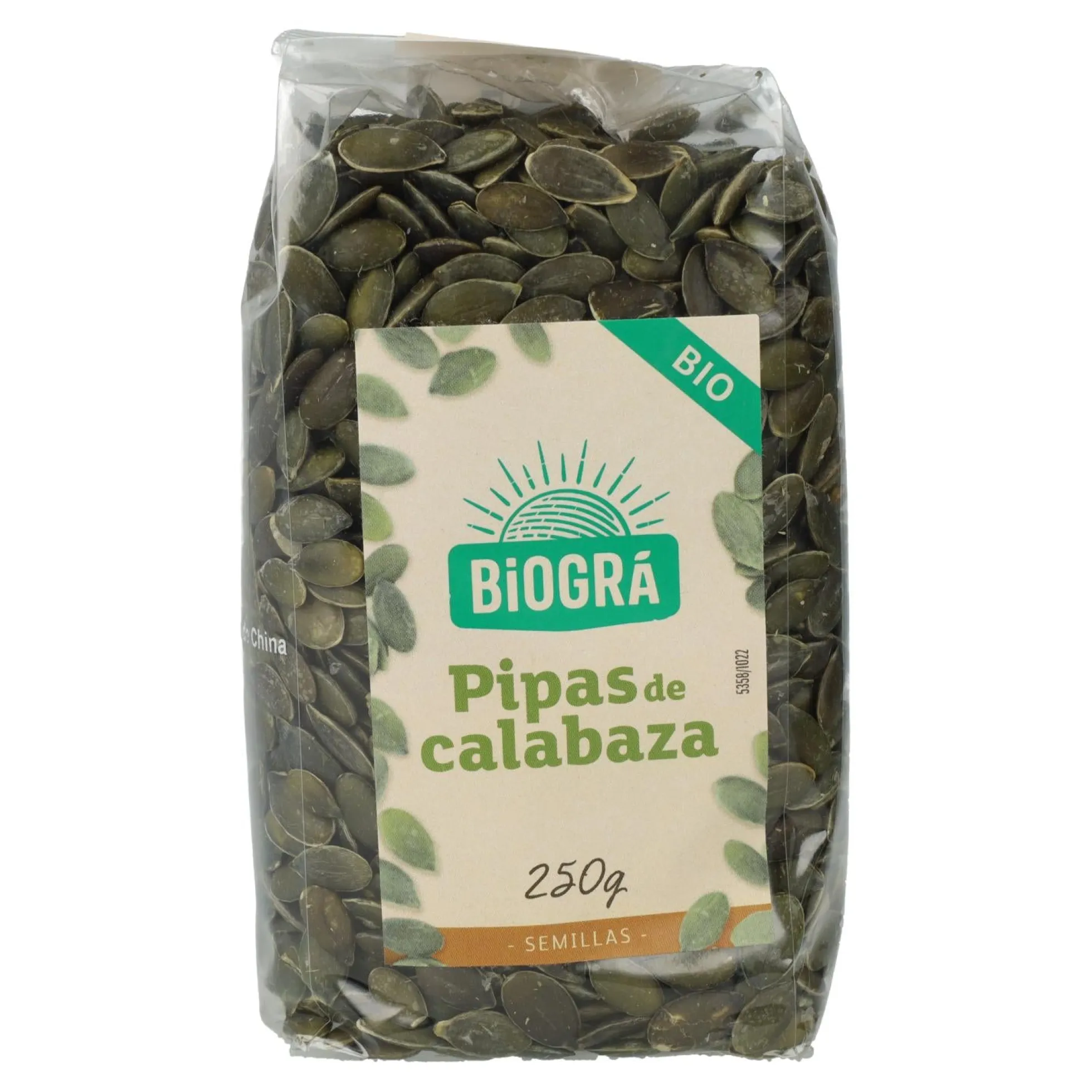 Pipas de Calabaza Ecológico Biográ 500 g