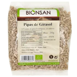 Pipas De Girasol Ecológicas 250gr