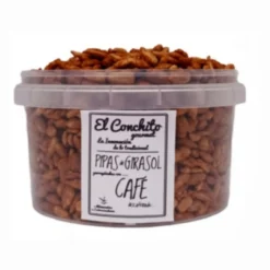 Pipas Garrapiñadas Con Café Descafeinado Tarrina 240 G