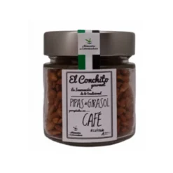 Pipas Garrapiñadas Con Café Descafeinado Tarro De Cristal 100 G