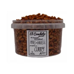 Pipas Garrapiñadas Con Curry Tarrina 240 G