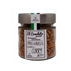 Pipas Garrapiñadas Con Curry Tarro De Cristal 100 G