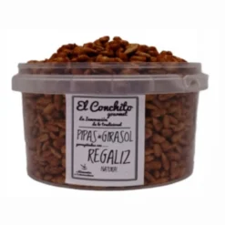 Pipas Garrapiñadas Con Regaliz De Palo Tarrina 240 G