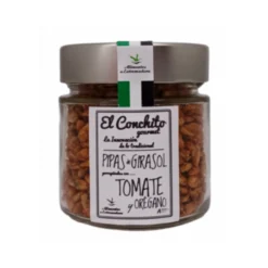 Pipas Garrapiñadas Con Tomate Y Orégano Tarro De Cristal 100 G