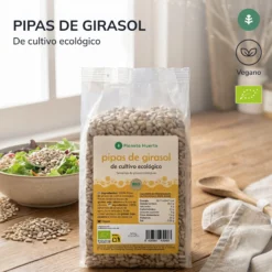 Pipas peladas de Girasol ECO Planeta Huerto 500 g