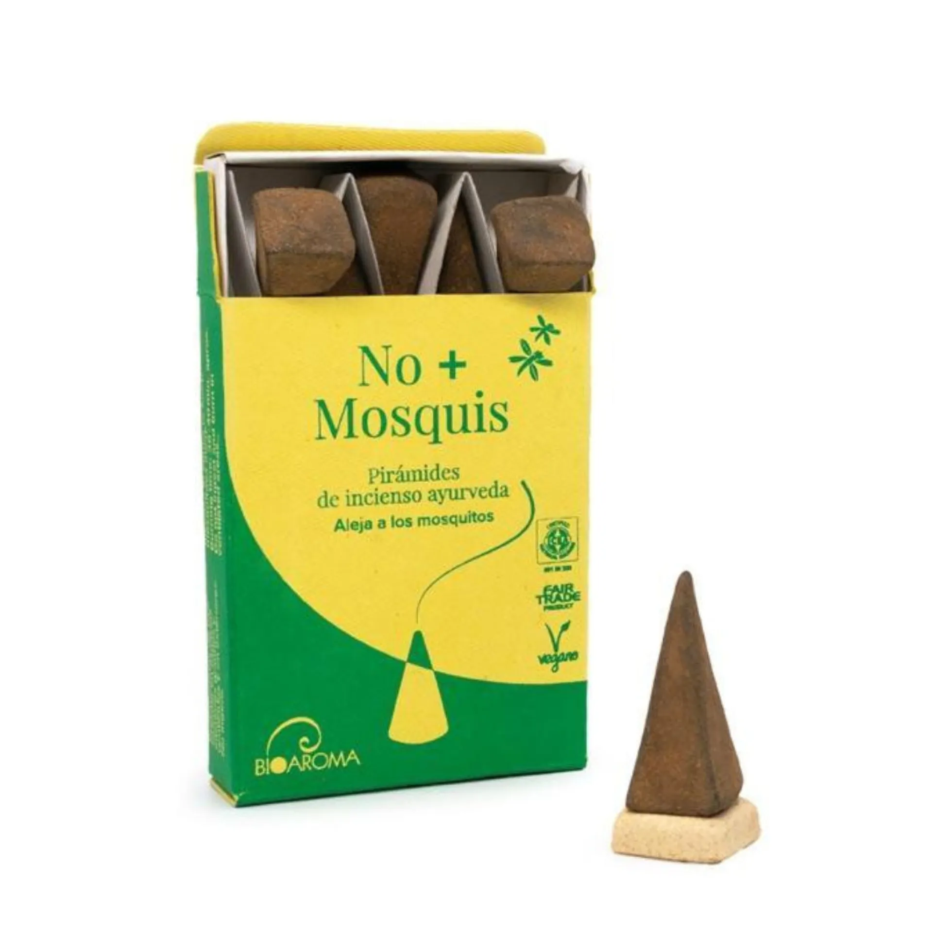 Pirámide No+Mosquis BIOAROMA 10 uds