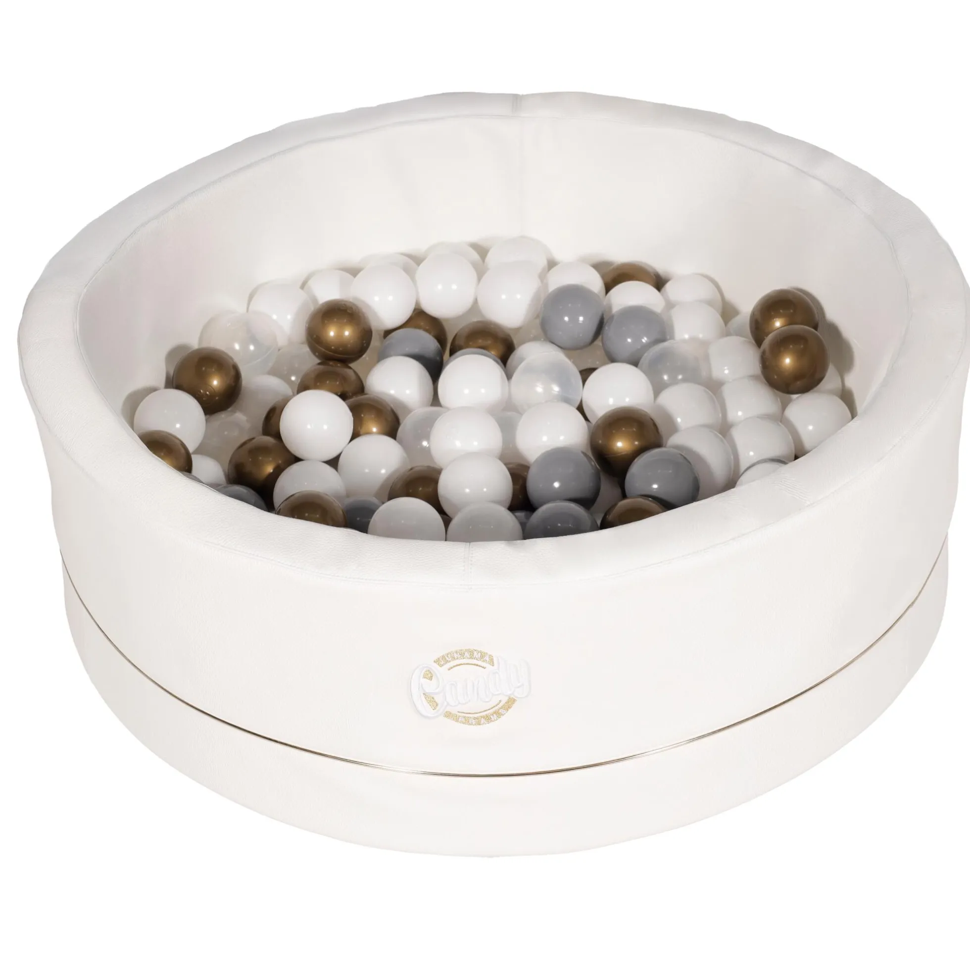 Piscina De Bolas Polipiel Candy Blanco