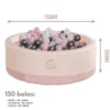 Piscina De Bolas Polipiel Candy Rosa