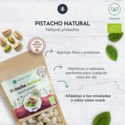 Pistacho en cáscara natural ECO Planeta Huerto 250 g