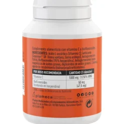 Plameca - Vitamina C 1000 Mg, Con Bioflavonoides, Efecto Retard, Potencia El Funcionamiento Del Sistema Inmunológico