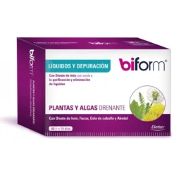 Plantas y algas drenante Biform, 60 cápsulas