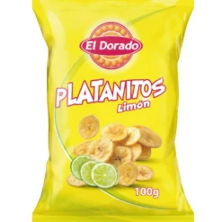 Platanitos sabor Limón El Dorado 100 g
