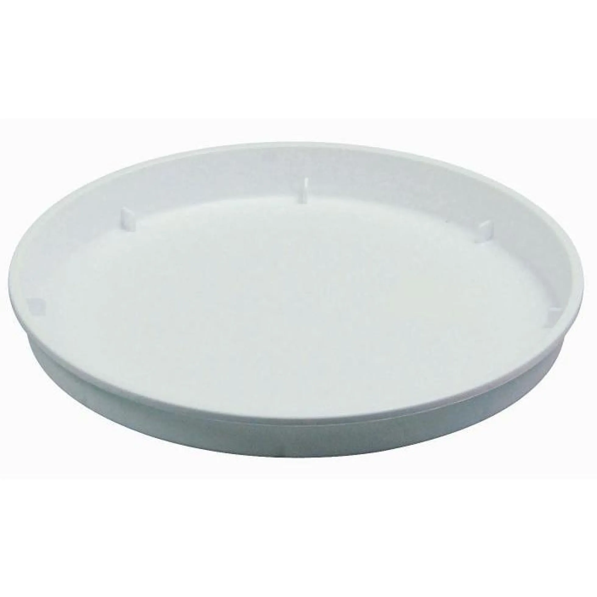 Plato maceta clasic blanco 24 cm