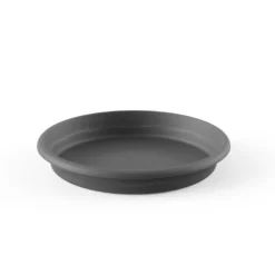 Plato maceta terra color antracita D 22 x 3,3