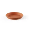 Plato maceta terra color terracota D 20 x 2,8
