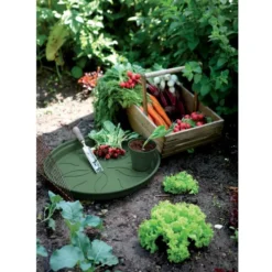Plato tiesto Green Basics Elho Verde 22 cm