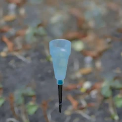 Pluviometro De Jardin Con Siporte Pluviopic Verde Nortene