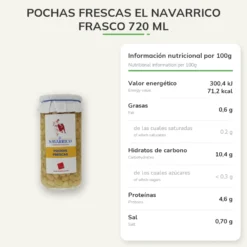 Pochas Frescas El Navarrico Frasco 720 ml