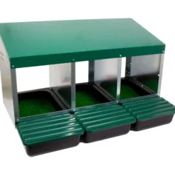 Ponedero Premium De 3 Huecos - Máximo Confort Para Tus Gallinas.