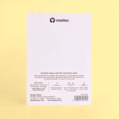 Postal Plantable Do Not Disturb Semillas de Manzanilla | Papel de Algodón Reciclado | Regalo Original - Resetea