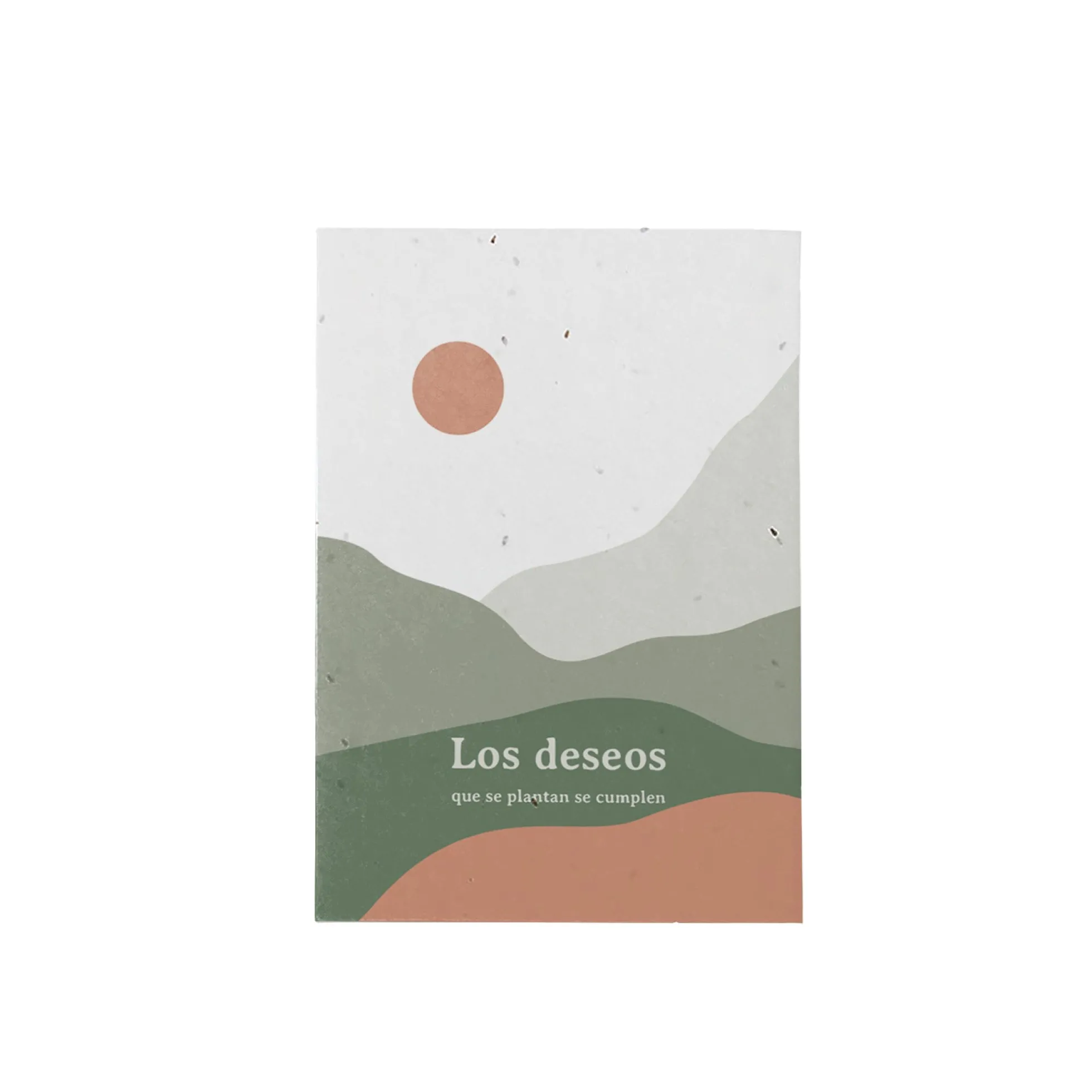 Postal Plantable "Los Deseos Que Se Plantan Se Cumplen" Semillas de Manzanilla | Regalo Original con Sobre - Resetea
