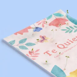 Postal Plantable Te Quiero con Semillas de Flor de Aliso – Regalo Romántico Original - Resetea