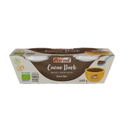Postre Cacao Dark Bio Ecomil 2 uds de 125 g
