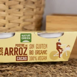 Postre de Rice Cacao NaturGreen,2 X 125 g