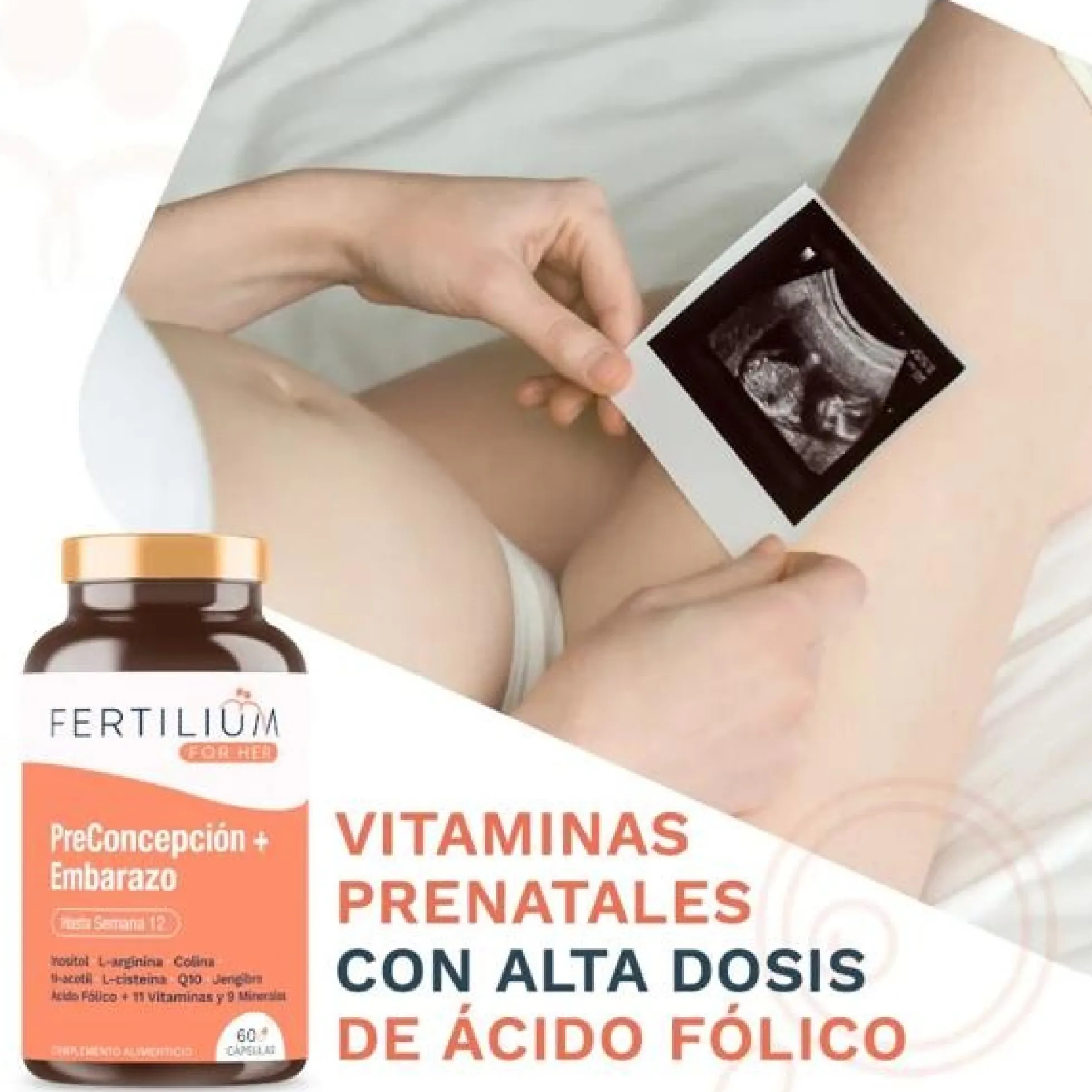 Preconcepción y Embarazo Fertilium 60 cápsulas
