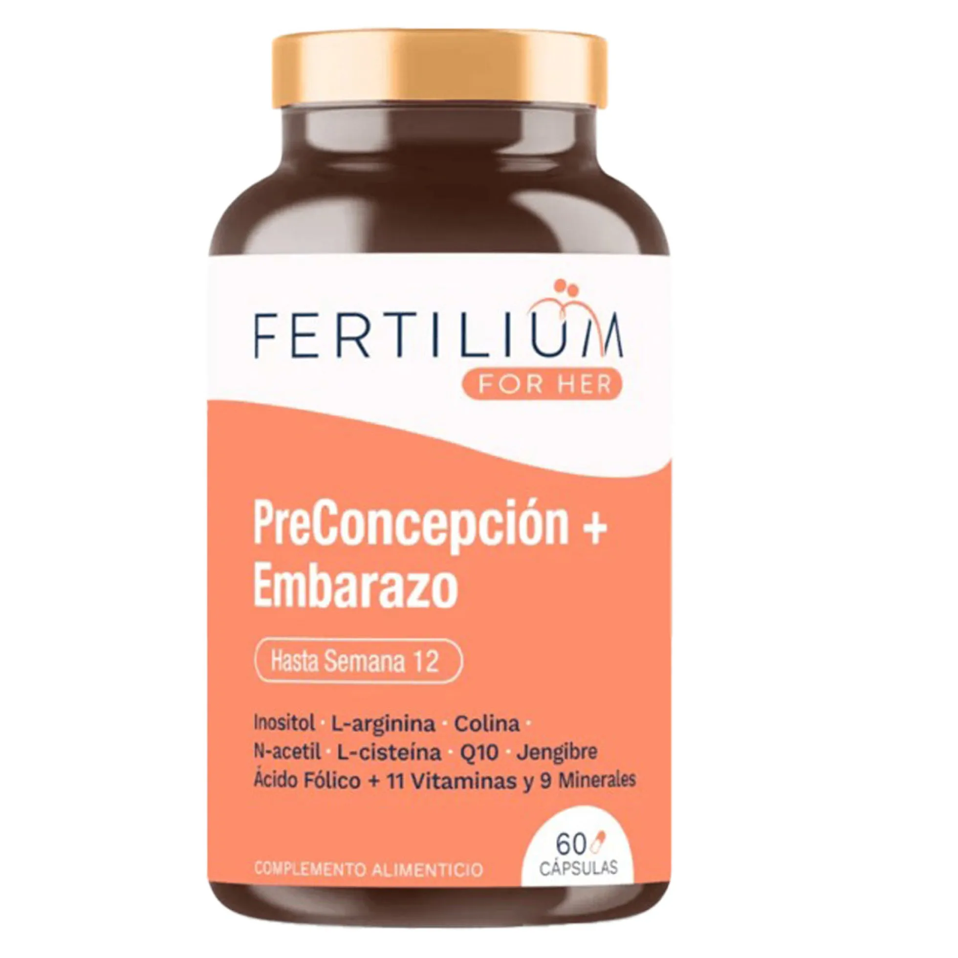Preconcepción y Embarazo Fertilium 60 cápsulas