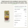 Preparado de Harinas Sin Gluten BIO para hacer Pan Biovitagral 500 g