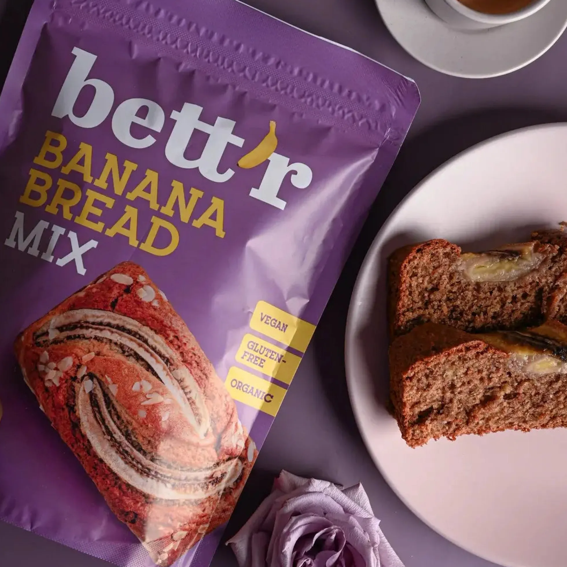 Preparado Para Banana Bread Sin Gluten Bett'r 300g Bio