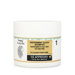 Pretty Curly Girl Peppermint Clean Champú Limpiador Cuero Cabelludo 200ml