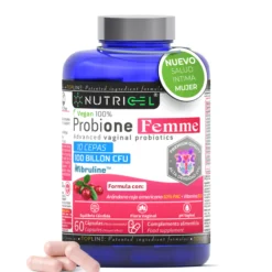 Probione Femme Probióticos Flora Íntima 100 mil M UFC Nutricel 60 cápsulas