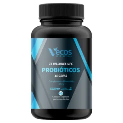 Probióticos 75 Billones Ufc Vecos 60 Cápsulas | Flora Intestinal Y Digestión | 15 Cepas + Saccharomyces