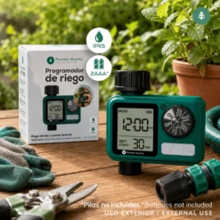 Programador de Riego Digital Planeta Huerto