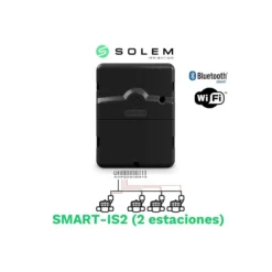 Programador Solem Smart-is 24v 2 Estaciones (wifi/bluetooth) - Riego Inteligente