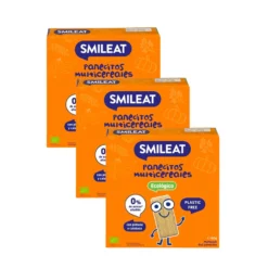 PROMO 3x Panecillos Multicereales Eco Smileat, 60g