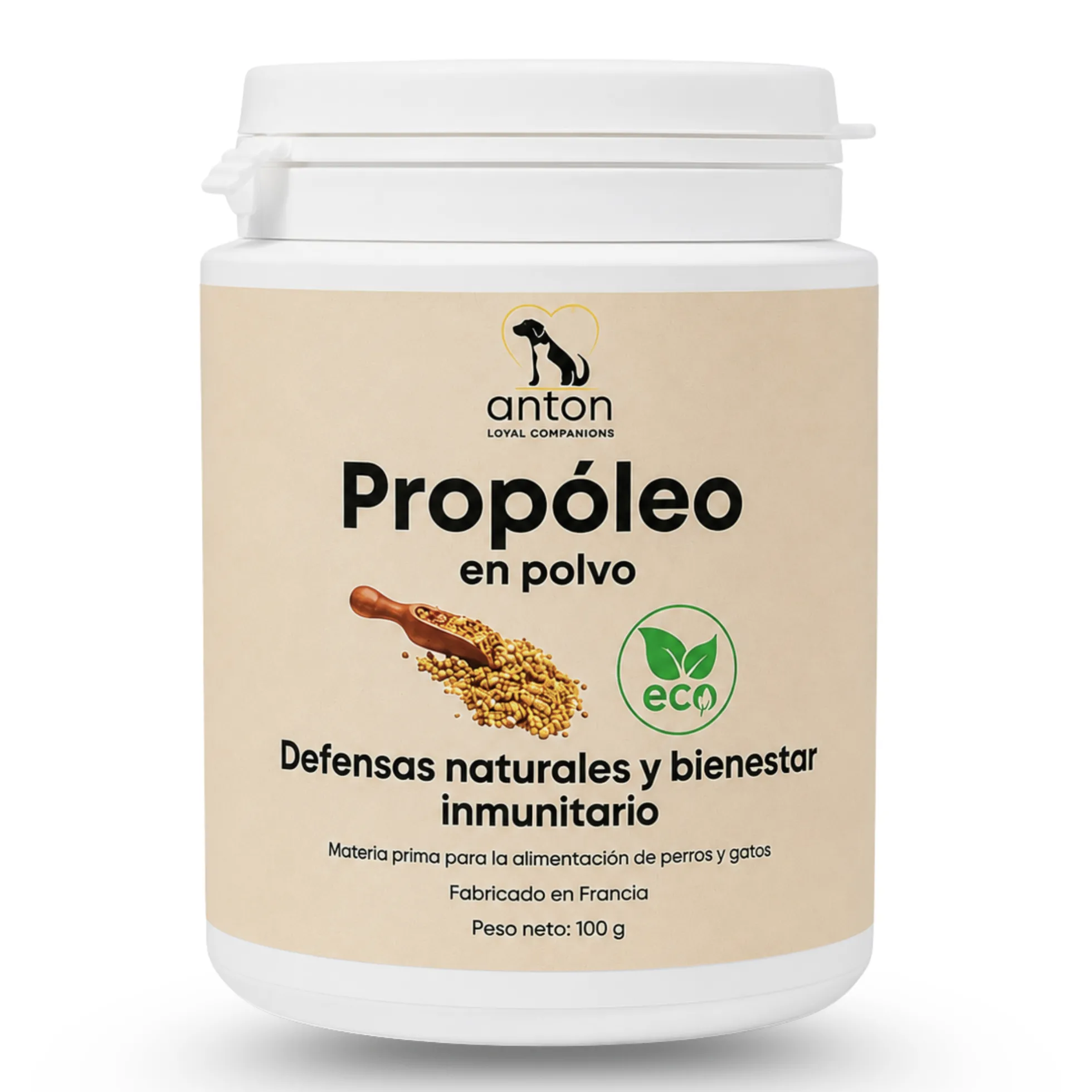 Propóleo ECO para perros y gatos – Defensas naturales – 100 g