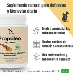 Propóleo ECO para perros y gatos – Defensas naturales – 100 g