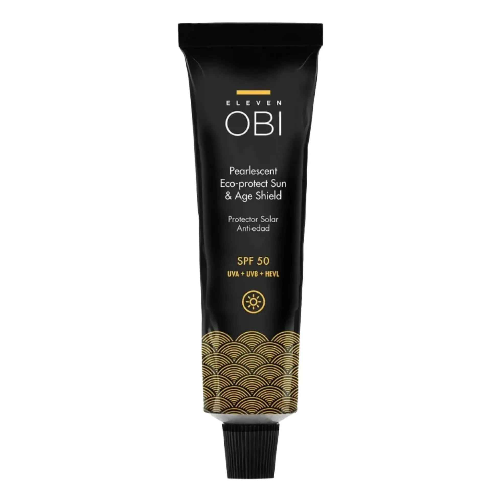 Protector solar antiedad ECO nacarado SPF 50 Eleven Obi 60ml