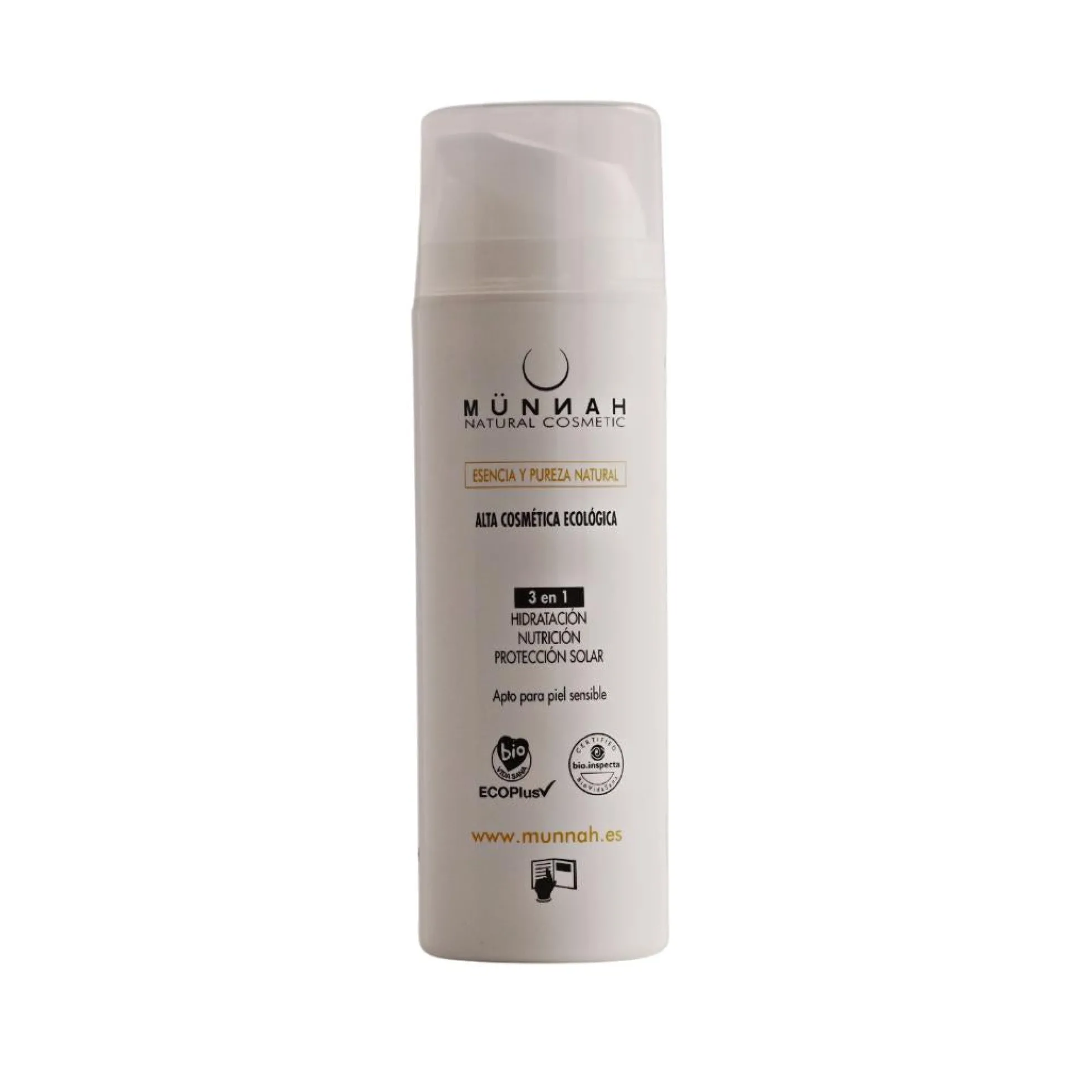 Protector solar corporal SPF Münnah 150 ml