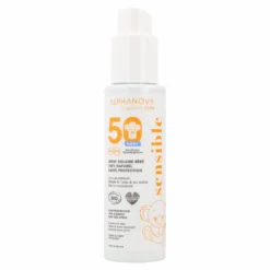 Protector Solar en Spray Bebé bio FPS50 Alphanova 100 ml