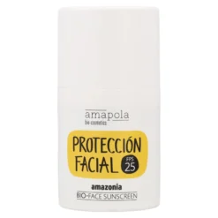 Protector solar facial SPF 25 Amazonia Amapola 50ml